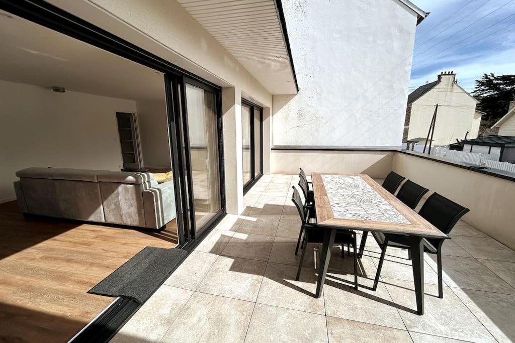 Grande Maison Neuve A 100 M De La Plage 플레뇌프-발-앙드레 외부 사진