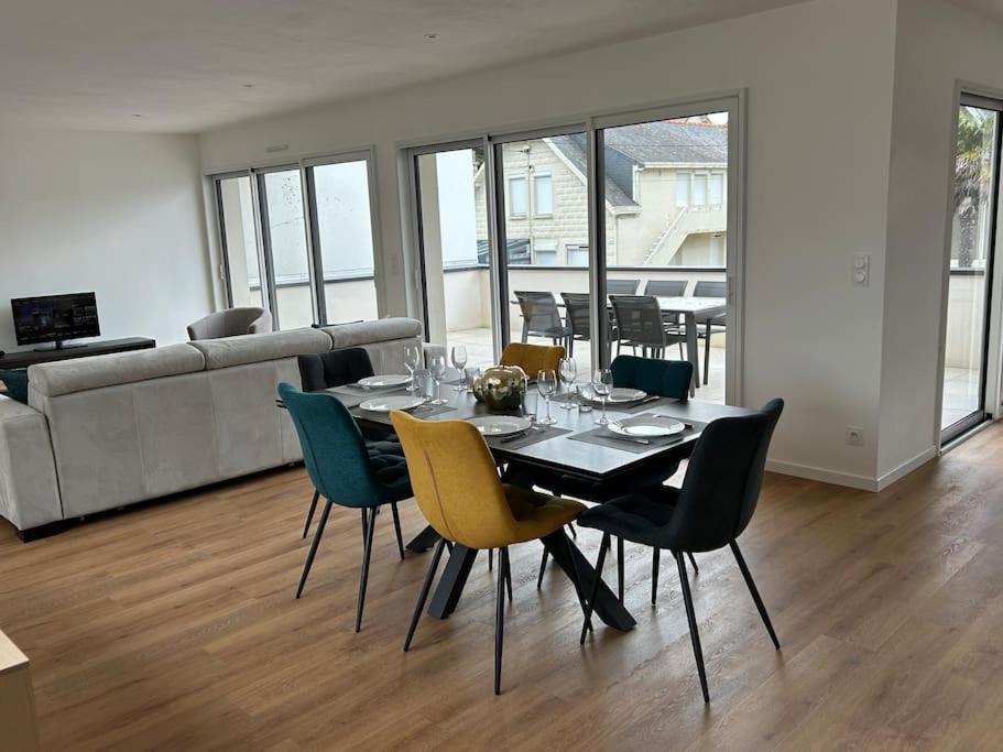 Grande Maison Neuve A 100 M De La Plage 플레뇌프-발-앙드레 외부 사진