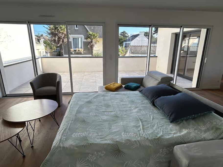 Grande Maison Neuve A 100 M De La Plage 플레뇌프-발-앙드레 외부 사진