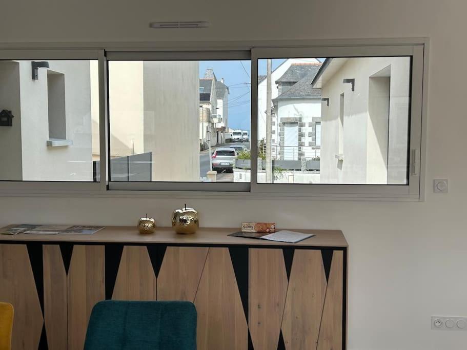 Grande Maison Neuve A 100 M De La Plage 플레뇌프-발-앙드레 외부 사진